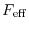$F_{\rm eff}$